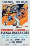 دانلود دوبله فارسی فیلم Franco, Ciccio e il pirata Barbanera 1969