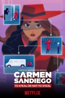 دانلود دوبله فارسی فیلم Carmen Sandiego: To Steal or Not to Steal 2020